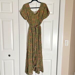 Vintage Grunge high low dress